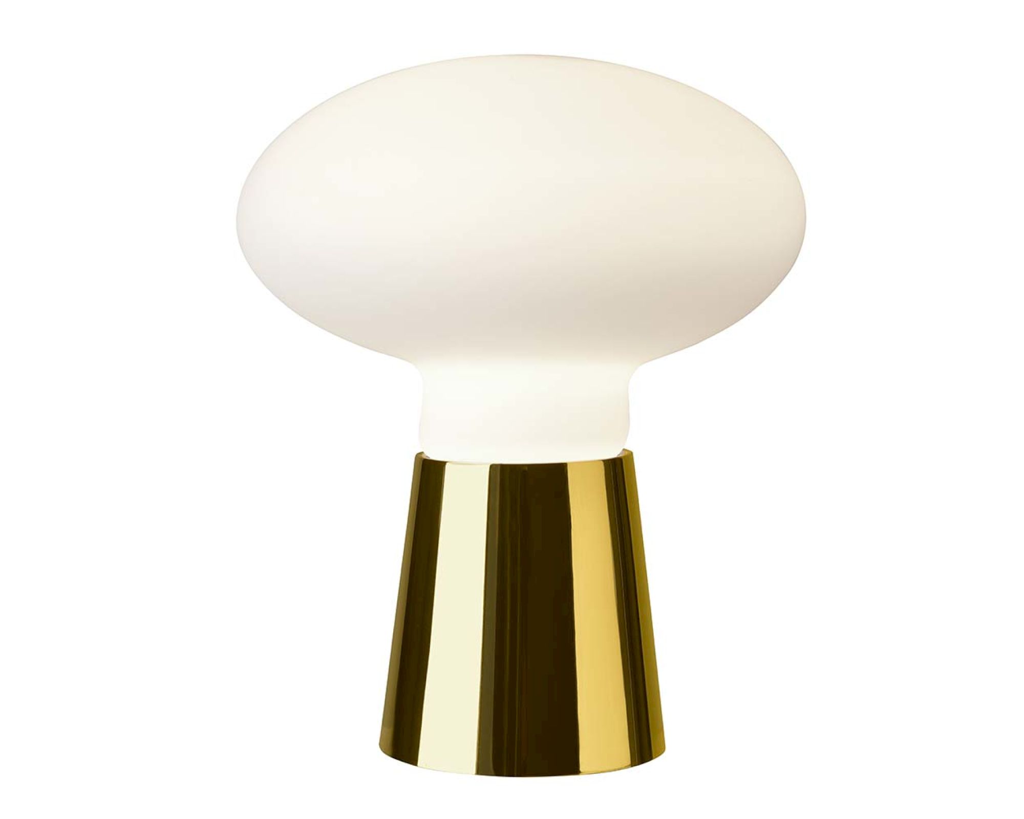 Villeroy&Boch »Bilbao« Tischleuchte 42x35 cm / Tischleuchte / metall gold, weissglas Image