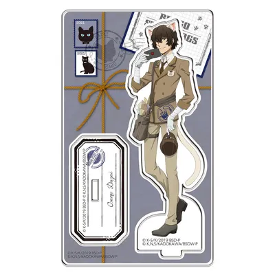 Anime Minute St vb. Dogs Dazai Osamu Edogawa Ranpo Akutagawa Ryuunosuke Acryic S Carrier Child Spy Image