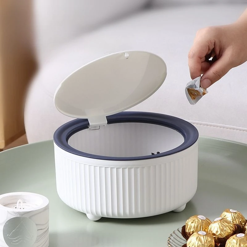 Drücken Sie typ Desktop Mülleimer Wohnzimmer Nette Verschiedenen Eimer Auto Home Büro Schreibtisch Esszimmer Lagerung Bin Müll Korb