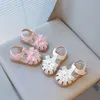 Kinder Band Prinzessin Sandalen Bogen Sommer Neue Baby Mädchen Sandalen Baby Weiche Sohle Kinder Kleinkind Schuhe Größe 21-30