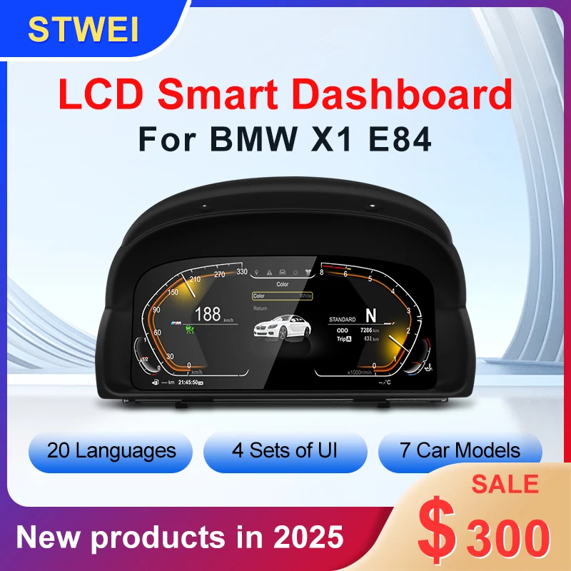 STWEI 11 zoll Neue Produkt Fabrik Preis Digitale LCD Auto Dashboard Für BMW X1 E84 2013 2010 2012 Instrument Cluster Panel Cockpit Image