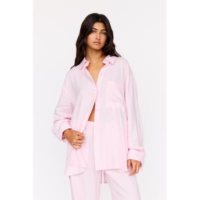 Oversize Linen Blend Shirt