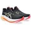Laufschuh ASICS "GEL-NIMBUS 27", Gr. 46, schwarz (schwarz, khaki), Textil, sportlich, Schuhe