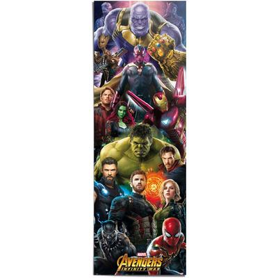 Poster REINDERS "Marvel Avengers - infinity war", bunt (farbe bild(er): bunt), B:53cm H:158cm T:0,1cm, Papier, Bilder Image