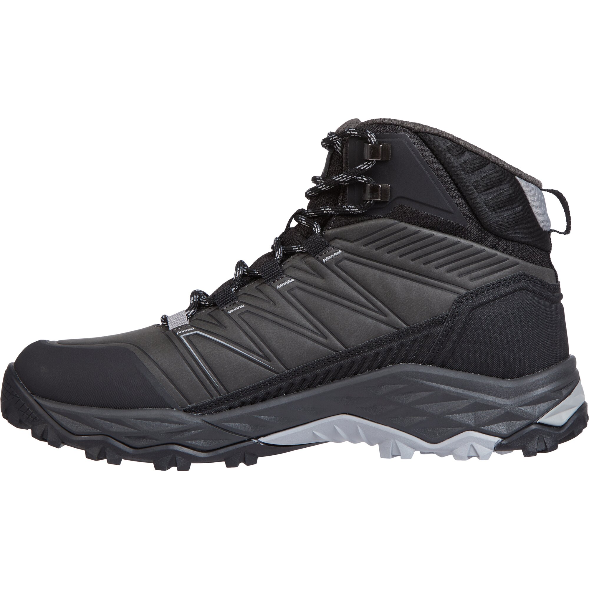 Wanderschuh MCKINLEY "Tahsis MID AQX M", Herren, Gr. 41, schwarz (schwarz night, anthraci), Synthetik, Schuhe Wanderschuh, wasserdicht