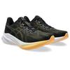 Laufschuh ASICS "DYNABLAST 5", Gr. 43,5, schwarz, braun stone, Textil, sportlich, Schuhe
