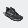 Wanderschuh ADIDAS TERREX "TERREX SKYCHASER", Gr. 43, olive strata, grau two, core schwarz, Textil, Synthetik, sportlich, Schuhe