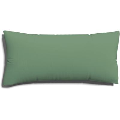 Kissenbezug SCHLAFGUT "EASY Jersey", grün (grün mid), B:40cm L:80cm, Jersey, Obermaterial: 100% Baumwolle, Kissenbezüge, Kissenhülle mit Reißverschluss, weich und saugfähig, Kissenbezug Image
