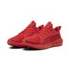 Laufschuh PUMA "SOFTRIDE Carson Laufschuhe Erwachsene", Gr. 41, rot (for all time rot schwarz), Obermaterial: Textil, Synthetik; Futter: Textil; Innensohle: Textil; Laufsohle: Gummi, Schuhe