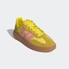 Sneaker ADIDAS SPORTSWEAR "BARREDA DECODE", Gr. 37, gelb, bliss pink, preloved bronze, Textil, Leder, sportlich, Schuhe, Design auf den Spuren des adidas Handball Spezial