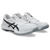 Hallenschuh ASICS "GEL-ROCKET 12", Gr. 45, schwarz-weiß (weiß, schwarz), Synthetik, sportlich, Schuhe