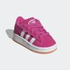 Sneaker ADIDAS ORIGINALS "CAMPUS 00S COMFORT CLOSURE ELASTIC LACES KIDS", Kinder, Gr. 24, rosa (semi lucid fuchsia, cloud weiß, gum 2), Leder, Synthetik, sportlich, Schuhe, für Kinder