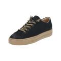 Sneaker PAUL GREEN "Paul Green Sneaker Nubukleder", Damen, Gr. 39, blau (dunkelblau), Nubukleder, casual, Schuhe