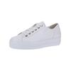 Sneaker PAUL GREEN "Paul Green Sneaker Glattleder", Damen, Gr. 41, weiß, Glattleder, casual, Schuhe