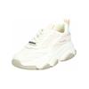 Sneaker STEVE MADDEN "STEVE MADDEN Sneaker Lederimitat/Mesh", Damen, Gr. 41, weiß (weiß, beige), Lederimitat, Textil, casual, Schuhe