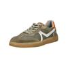 Sneaker MUSTANG SHOES "Mustang Shoes Sneaker Lederimitat", Herren, Gr. 44, grün (khaki), Lederimitat, casual, Schuhe
