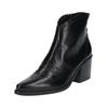 Bikerboots PAUL GREEN "Paul Green Stiefelette Glattleder", Damen, Gr. 37,5, schwarz, Glattleder, casual, Schuhe