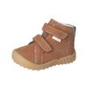 Stiefelette PEPINO "Pepino Stiefelette Leder/Textil", Kinder, Gr. 23, gelb (curry), Leder, Textil, casual, Schuhe
