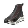 Sneaker REMONTE "Remonte Sneaker Lederimitat", Damen, Gr. 41, braun (bronze), Lederimitat, casual, Schuhe