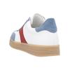Sneaker REMONTE "Remonte Sneaker Leder", Damen, Gr. 39, blau (blau, weiß), Leder, casual, Schuhe