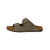 Hausschuh ROHDE "Rohde Hausschuhe Leder", Herren, Gr. 43, grün (olive), Leder, casual, Schuhe