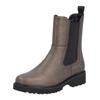 Stiefelette REMONTE "Remonte Stiefelette Leder/Textil", Damen, Gr. 41, braun (bronze), Leder, Textil, casual, Schuhe