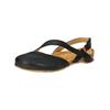Riemchensandale EL NATURALISTA "El Naturalista Sandalen Leder", Damen, Gr. 37, schwarz (schwarz, schwarz), Leder, casual, Schuhe