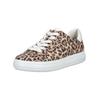 Sneaker PETER KAISER "Peter Kaiser Sneaker Leder", Damen, Gr. 40, braun (leopard), Leder, casual, Schuhe