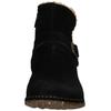 Stiefelette EL NATURALISTA "El Naturalista Stiefelette Veloursleder", Damen, Gr. 39, schwarz, Veloursleder, casual, Schuhe