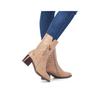 Stiefelette REMONTE "Remonte Stiefelette Glattleder", Damen, Gr. 40, braun, Glattleder, casual, Schuhe