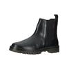 Stiefelette KICKERS "Kickers Stiefelette Leder/Textil", Damen, Gr. 37, schwarz, Leder, Textil, casual, Schuhe
