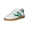 Sneaker GANT "Gant Sneaker Leder", Herren, Gr. 44, bunt (weiß, grün), Leder, casual, Schuhe