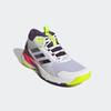 Handballschuh ADIDAS PERFORMANCE "CRAZYFLIGHT 6 MID INDOOR", Gr. 43, cloud weiß, aurora metallic, semi lucid rot, Textil, Synthetik, sportlich, Schuhe, besonders geeignet für Handball und Volleyball