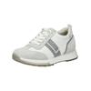 Sneaker PAUL GREEN "Paul Green Sneaker Leder", Damen, Gr. 39, weiß kombi, Leder, casual, Schuhe