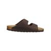 Hausschuh ROHDE "Rohde Hausschuhe Leder", Herren, Gr. 44, braun (mocca), Leder, casual, Schuhe