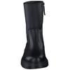 Stiefelette PAUL GREEN "Paul Green Stiefelette Leder/Textil", Damen, Gr. 39, schwarz, Leder, Textil, casual, Schuhe