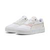 Sneaker PUMA "Cali Court Luxe Sneakers Damen", Gr. 38.5, weiß frosted ivory, Obermaterial: Synthetik, Kuhleder; Futter: Textil; Innensohle: Textil; Laufsohle: Gummi, Schuhe