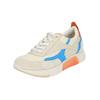 Sneaker PAUL GREEN "Paul Green Sneaker Veloursleder/Textil", Damen, Gr. 37,5, blau (beige, blau), Veloursleder, Textil, casual, Schuhe