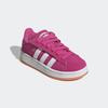 Sneaker ADIDAS ORIGINALS "CAMPUS 00S COMFORT CLOSURE ELASTIC LACE KIDS", Gr. 29, rosa (semi lucid fuchsia, cloud weiß, gum 2), Leder, sportlich, Schuhe