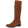 Stiefel CAPRICE "Caprice Stiefel Textil", Damen, Gr. 37,5, braun (brandy), Textil, casual, Schuhe