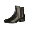 Stiefelette GEOX "Geox Stiefelette Leder", Damen, Gr. 40, schwarz, Leder, casual, Schuhe