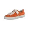 Sneaker PAUL GREEN "Paul Green Sneaker Nubukleder", Damen, Gr. 37,5, orange, Nubukleder, casual, Schuhe