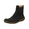 Stiefelette EL NATURALISTA "El Naturalista Stiefelette Leder", Damen, Gr. 38, schwarz, Leder, casual, Schuhe