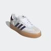 Sneaker ADIDAS ORIGINALS "SAMBAE", Gr. 43, cloud weiß, sanftes weiß, aurora plum, Leder, sportlich, Schuhe, Topseller
