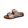 Pantolette ROHDE "Rohde Pantoletten Leder", Damen, Gr. 36, bunt (mehrfarbig), Leder, casual, Schuhe