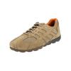 Sneaker GEOX "Geox Sneaker Veloursleder/Textil", Herren, Gr. 43, beige (skin), Veloursleder, Textil, casual, Schuhe