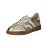 Sneaker GANT "Gant Sneaker Leder", Damen, Gr. 39, gold, Leder, casual, Schuhe