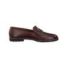 Slipper PAUL GREEN "Paul Green Slipper Glattleder", Damen, Gr. 40,5, braun, Glattleder, casual, Schuhe