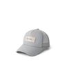 Baseball Cap CALVIN KLEIN "LG SL PTCH BLL NYL M", Damen, grau (chateau gray), Web, Kunstfaser, unifarben, casual, Caps, Mit festem Schirm