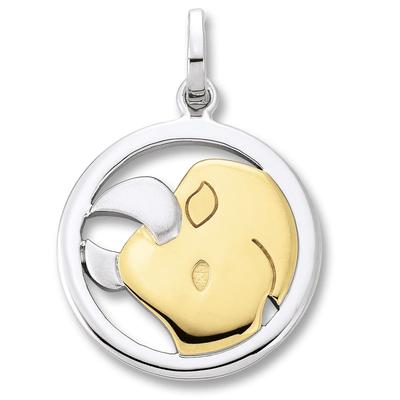 Sternzeichen-Anhänger ONE ELEMENT "Stier Sternzeichen Anhänger aus 925 Silber", silber, Schmuckanhänger, Damen, Stier, Silber 925 (Sterlingsilber), perfekt als Geschenk zum Jahrestag oder Geburtstag Image